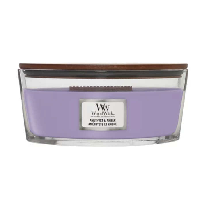 Woodwick - Amethyst & Amber Ellipse Jar